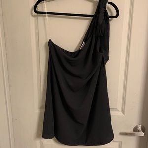 Pink Lily One Shoulder Mini Dress